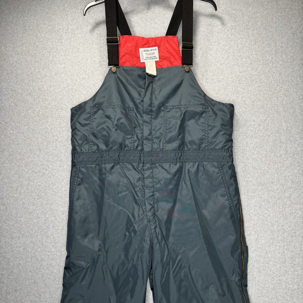 Walls Zero-Zone Insulated Overalls Size XL Blue Nylon Workwear Outdoors